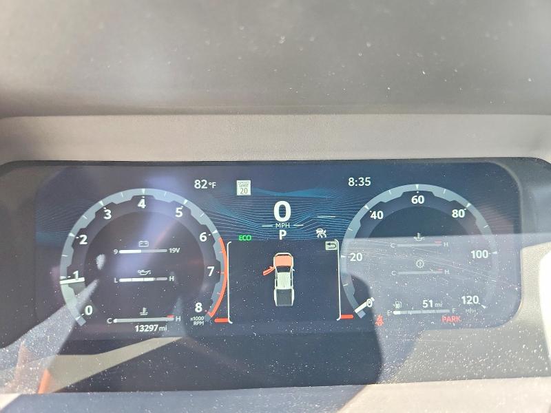 2025 Toyota Tacoma VIN 3TMLB5JN4SM207229 COPART salvage auction — HAIL, CO - CERTIFICATE OF TITLE, sold $26,000 on 2026-08-24 (photo 9)