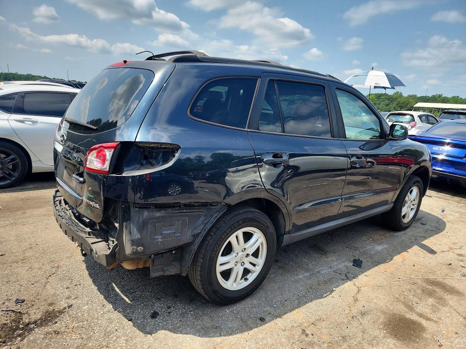 2011 Hyundai Santa fe VIN 5XYZG3AB1BG031193 COPART salvage auction — REAR END, Ga - Cert Of Title-Salvage, sold $1,350 on 2026-07-31 (photo 3)