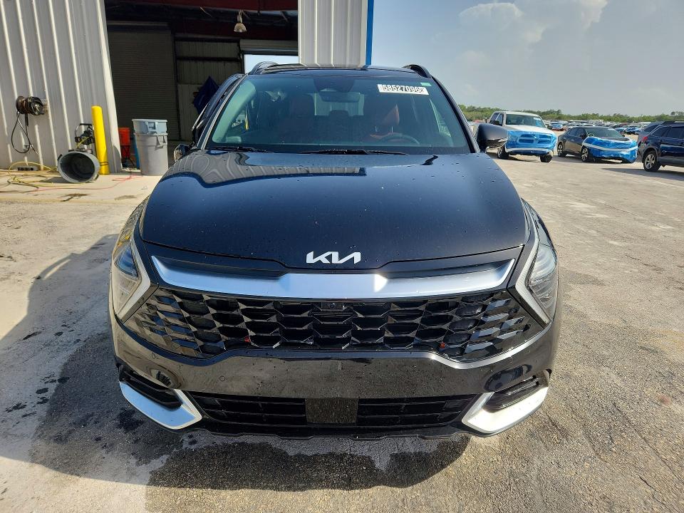 2025 Kia Sportage VIN 5XYK53DF2SG320685 COPART salvage auction — SIDE, Fl - Certificate Of Title, sold $90 on 2026-07-28 (photo 5)
