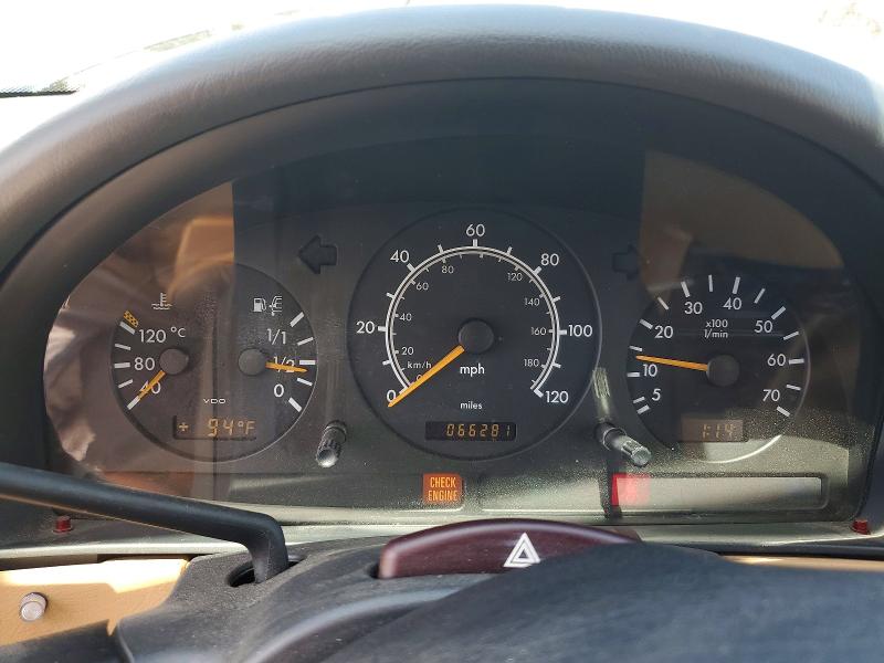 1999 Mercedes-benz M-klasse VIN 4JGAB72E6XA067394 COPART salvage auction — NORMAL WEAR, Id - Certificate Of Title (P), sold $600 on 2026-07-16 (photo 9)