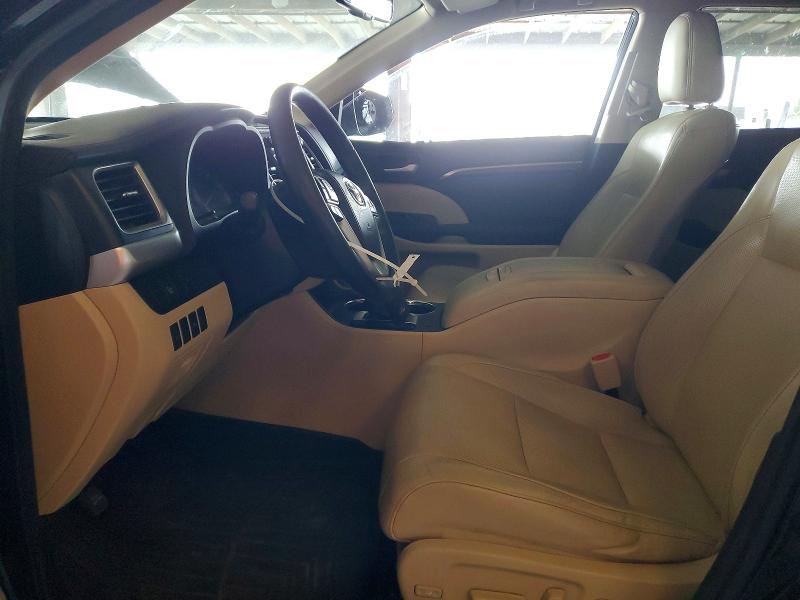2015 Toyota Highlander VIN 5TDYKRFH5FS048520 COPART salvage auction — SIDE, Ca - Salvage Certificate, sold $4,250 on 2026-07-23 (photo 7)