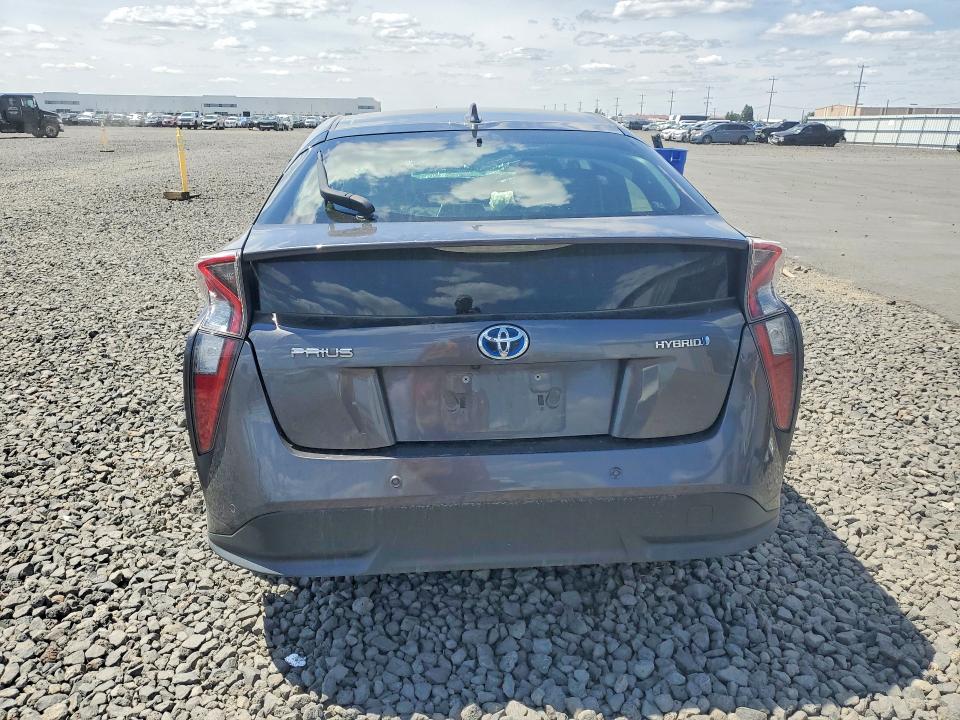 2018 Toyota Prius VIN JTDKARFU7J3550316 COPART salvage auction — FRONT END, WA - BILL OF SALE, sold $950 on 2026-07-22 (photo 6)