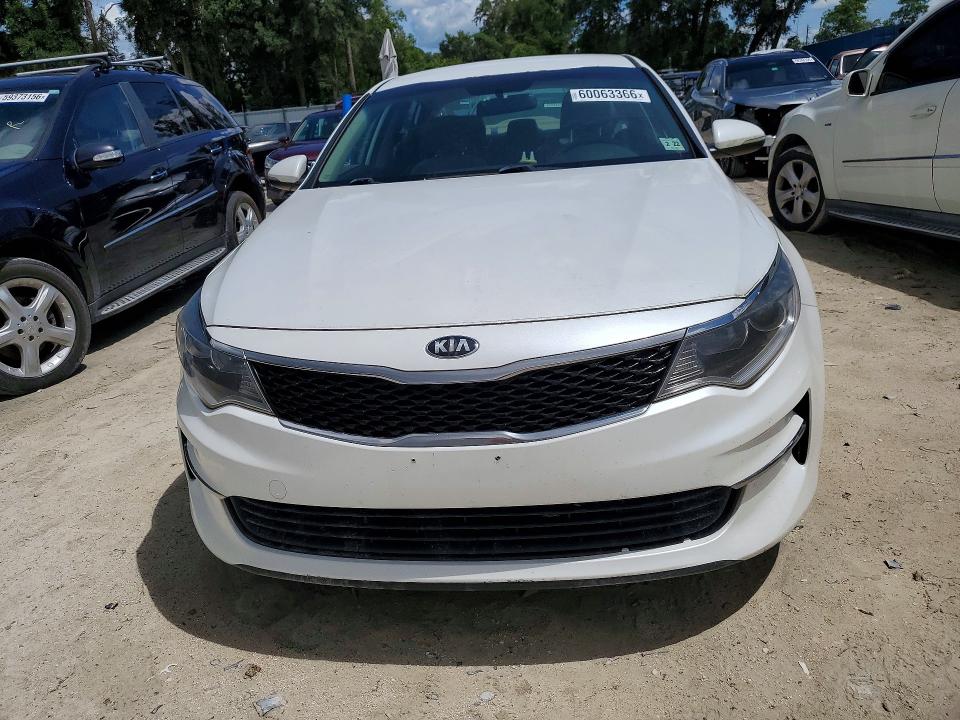 2016 Kia Optima VIN KNAGT4L38G5091614 COPART salvage auction — REAR END, Fl - Certificate Of Title, sold $525 on 2026-07-28 (photo 5)