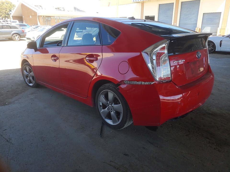 2015 Toyota Prius VIN JTDKN3DU5F0423612 COPART salvage auction — SIDE, CA - SALVAGE CERTIFICATE, sold $15 on 2026-07-21 (photo 2)