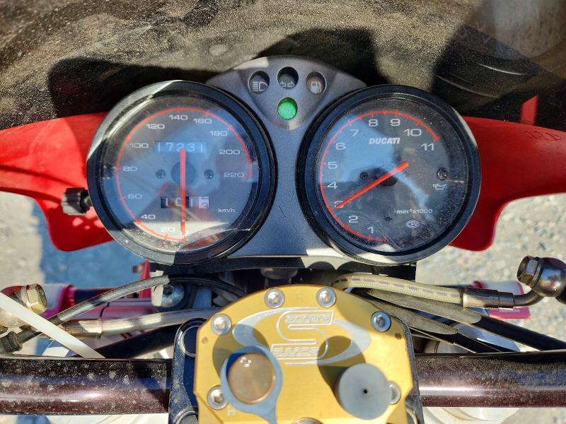 2001 Ducati Monster VIN ZDM1RC3L81B011887 COPART salvage auction — REAR END, Co - Salvage Title, sold $150 on 2026-08-20 (photo 7)