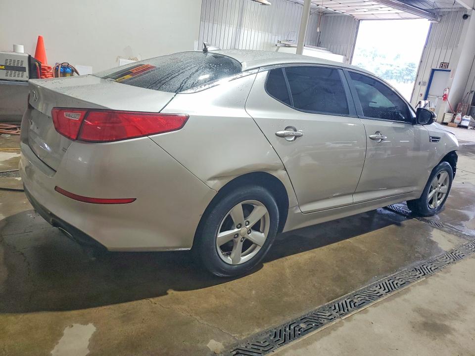 2015 Kia Optima VIN 5XXGM4A72FG454876 COPART salvage auction — FRONT END, PA - CERTIFICATE OF SALVAGE, sold $125 on 2026-07-30 (photo 3)