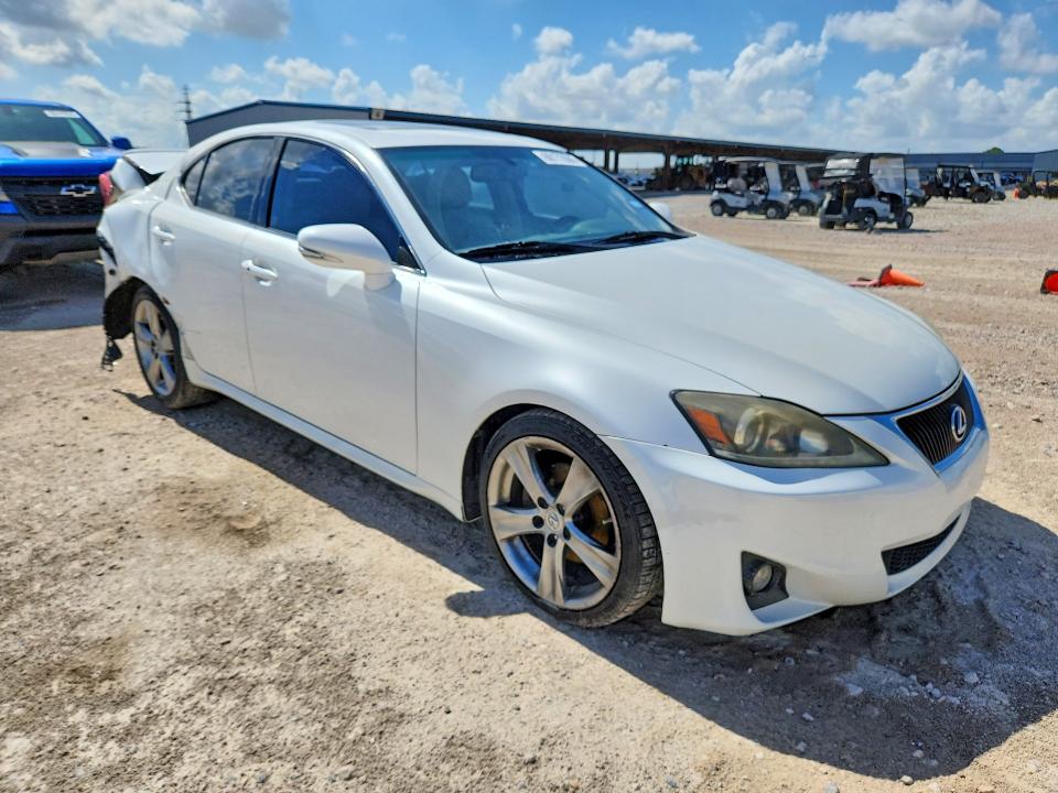 2012 Lexus Is VIN JTHBF5C29C5182496 COPART salvage auction — REAR END, TX - SALVAGE VEHICLE TITLE, sold $725 on 2026-07-28 (photo 4)