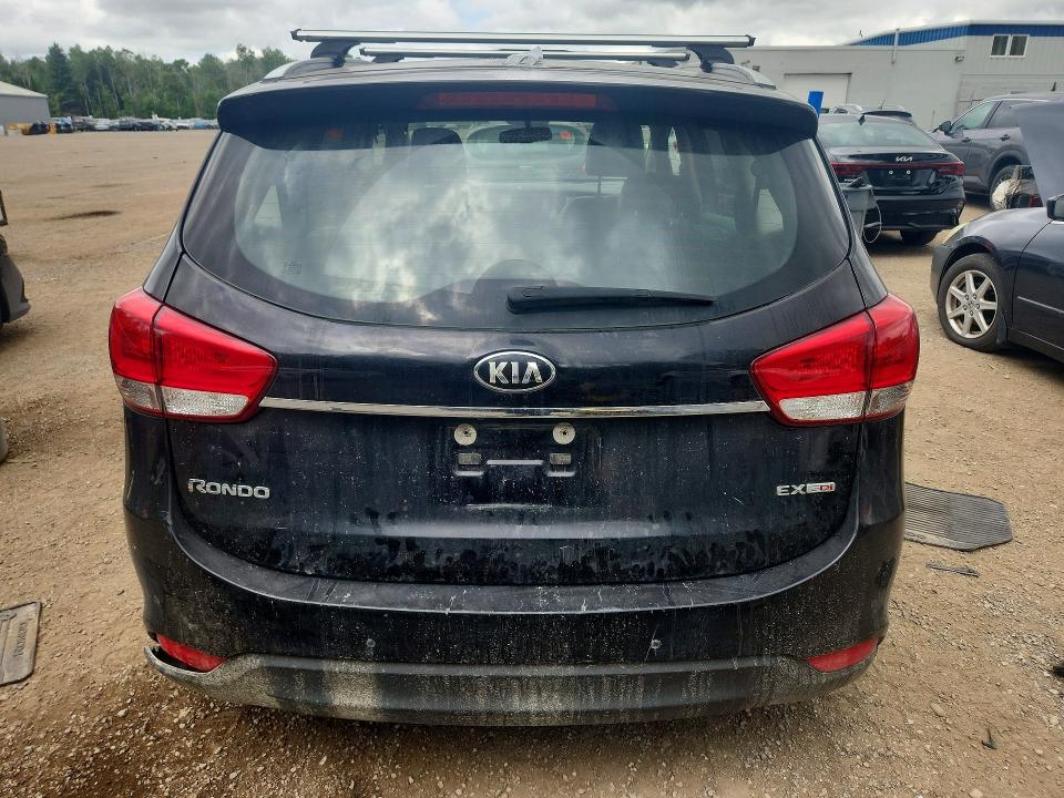 2016 Kia Rondo VIN KNAHU8A37G7160812 COPART salvage auction — FRONT END, ON - PERMIT NO BRAND - UNFIT, sold $400 on 2026-07-21 (photo 6)