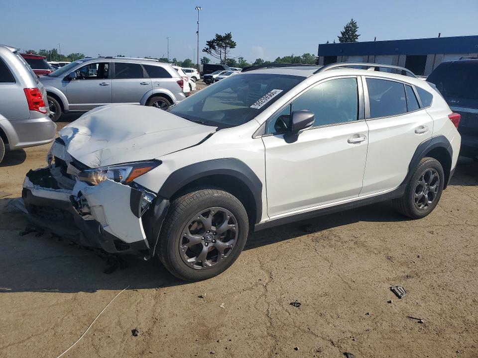 2021 Subaru VIN JF2GTHSC0MH378498 COPART salvage auction — FRONT END, Mi - Cert Of Title-Rebuilt Salvage, sold $4,150 on 2026-07-14 (photo 1)