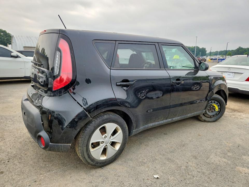 2015 Kia Soul VIN KNDJN2A29F7151596 COPART salvage auction — FRONT END, MA - CERTIFICATE OF TITLE (P), sold $1,000 on 2026-07-27 (photo 3)