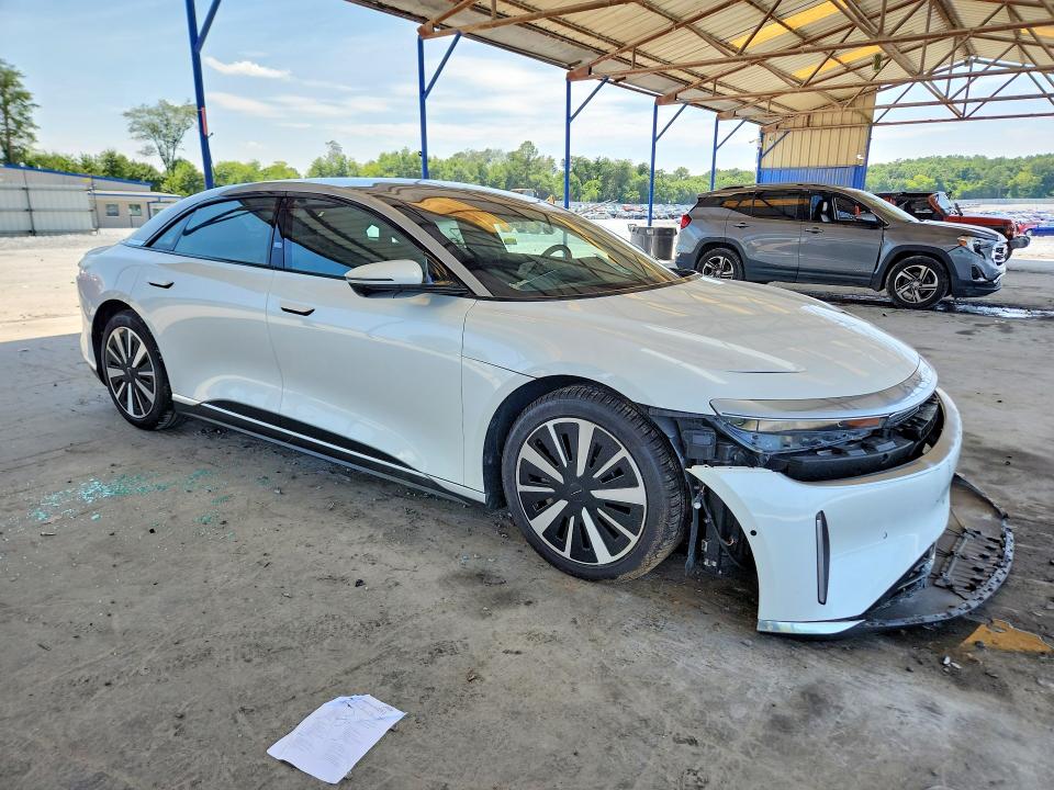 2023 Lucid Air VIN 50EA1TEA3PA005777 COPART salvage auction — FRONT END, Ga - Cert Of Title-Salvage, sold $13,000 on 2026-09-24 (photo 4)