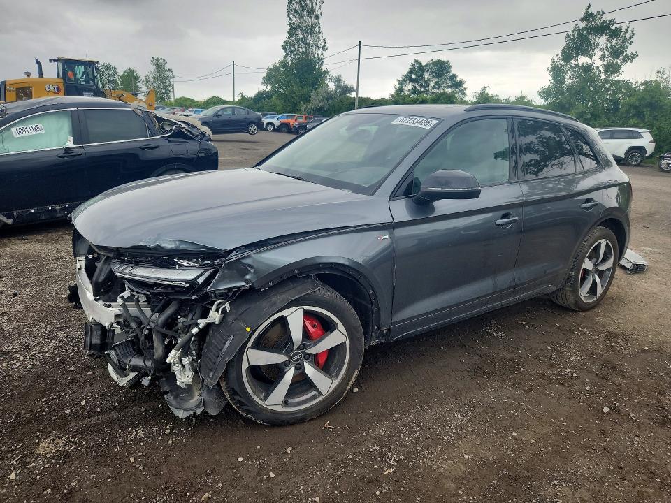 2025 Audi Q5 VIN WA1F2AFY6S2039314 COPART salvage auction — FRONT END, Qc - Gravement Accidente, sold $23,250 on 2026-09-08 (photo 1)