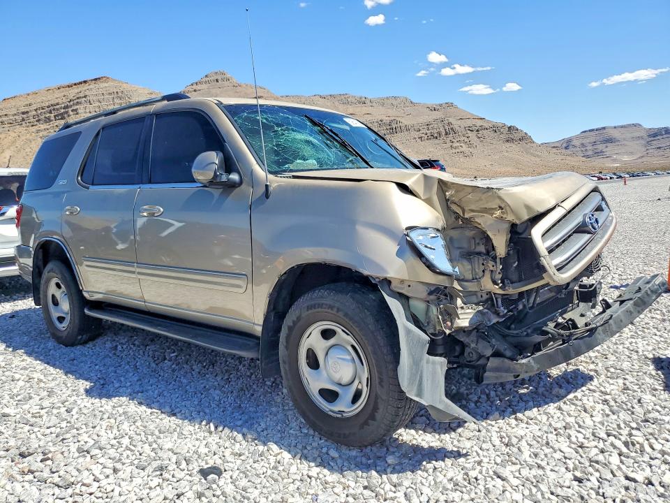 2004 Toyota Sequoia VIN 5TDZT34AX4S238234 COPART salvage auction — FRONT END, Nv - Salvage Title, sold $625 on 2026-07-22 (photo 4)