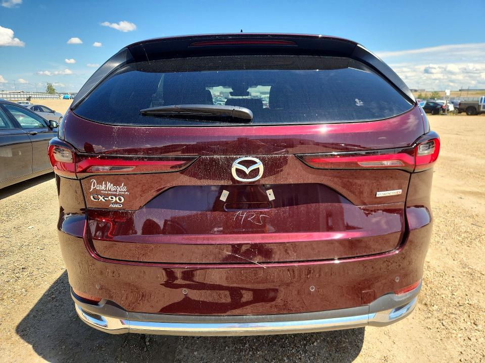 2025 Mazda Cx-90 VIN JM3KKDHC2S1243905 COPART salvage auction — MECHANICAL, AB - BOS - SALVAGE, sold $12,100 on 2026-07-16 (photo 6)