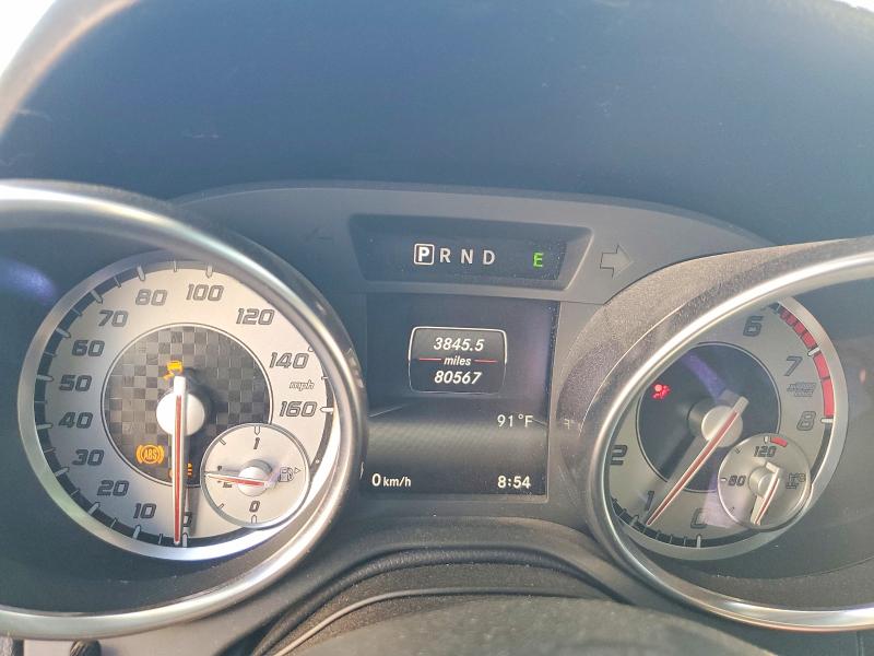 2015 Mercedes-benz Slk-klasse VIN WDDPK4HA9FF103457 COPART salvage auction — SIDE, Nv - Salvage Title, sold $2,000 on 2026-08-06 (photo 9)