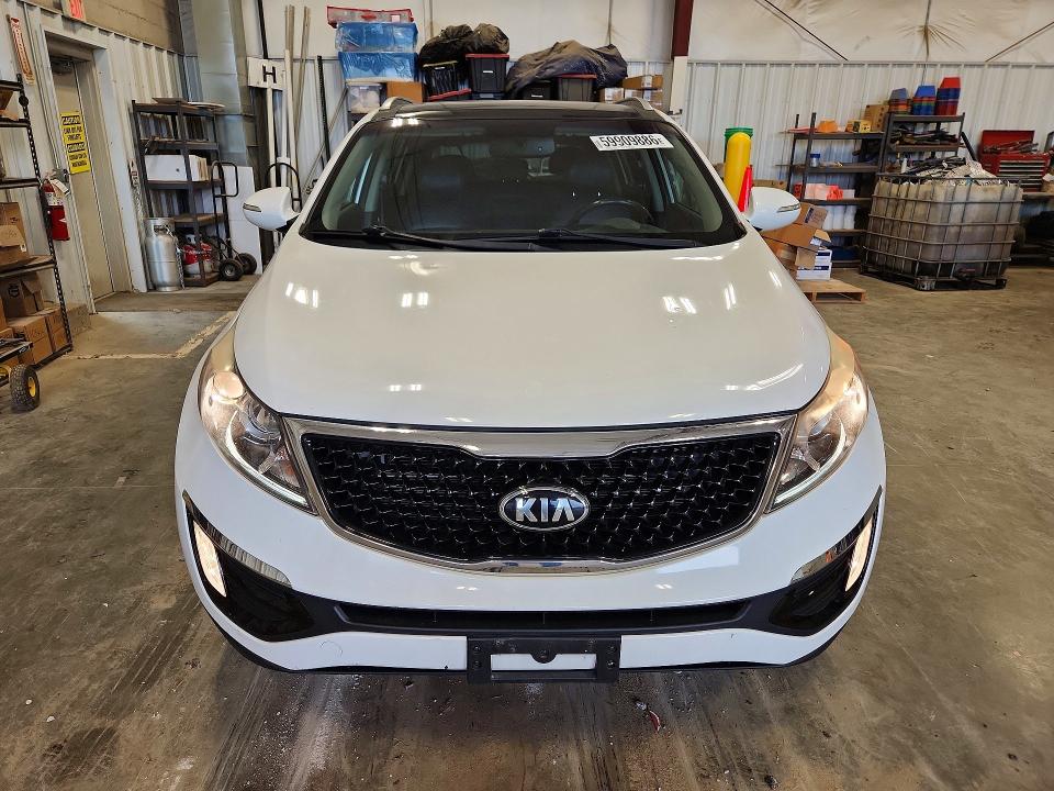 2016 Kia Sportage VIN KNDPCCAC1G7861852 COPART salvage auction — HAIL, Wi - Certificate Of Title, sold $3,350 on 2026-07-14 (photo 5)
