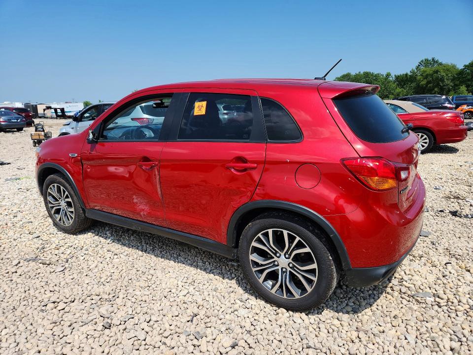 2016 Mitsubishi VIN JA4AP3AWXGZ059643 COPART salvage auction — SIDE, Il - Salvage Certificate, sold $1,150 on 2026-07-31 (photo 2)