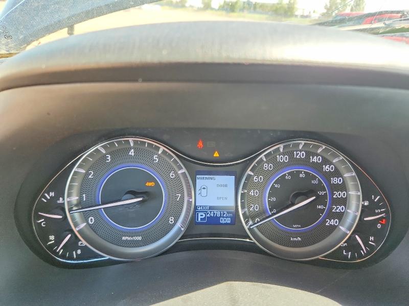 2013 Infiniti Qx56 VIN JN8AZ2NC5D9330599 COPART salvage auction — HAIL, Ab - Bos - Active, sold $2,250 on 2026-07-15 (photo 9)