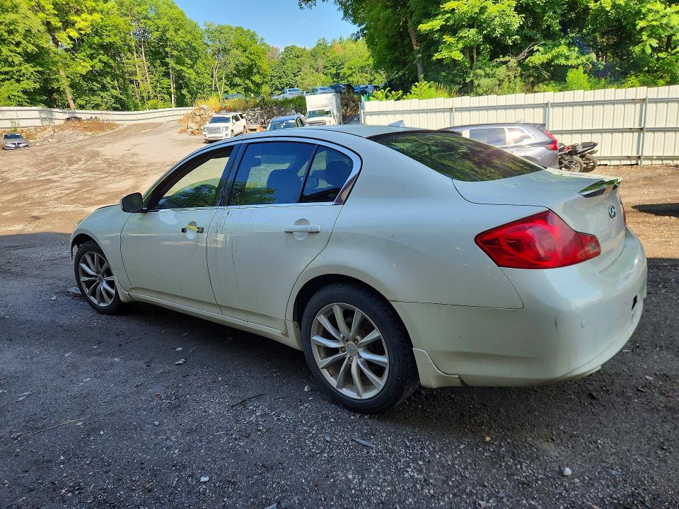 2011 Infiniti G37 VIN JN1CV6AR6BM350813 COPART salvage auction — FRONT END, Vt - Certificate Of Title, sold $750 on 2026-07-13 (photo 2)