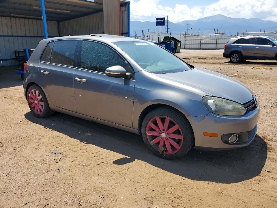 2011 Volkswagen Golf VIN WVWDM7AJ3BW035704 COPART salvage auction — REAR END, CO - DIS/DLR/EXP ONLY CLEAN TITLE, sold $575 on 2026-07-27 (photo 4)