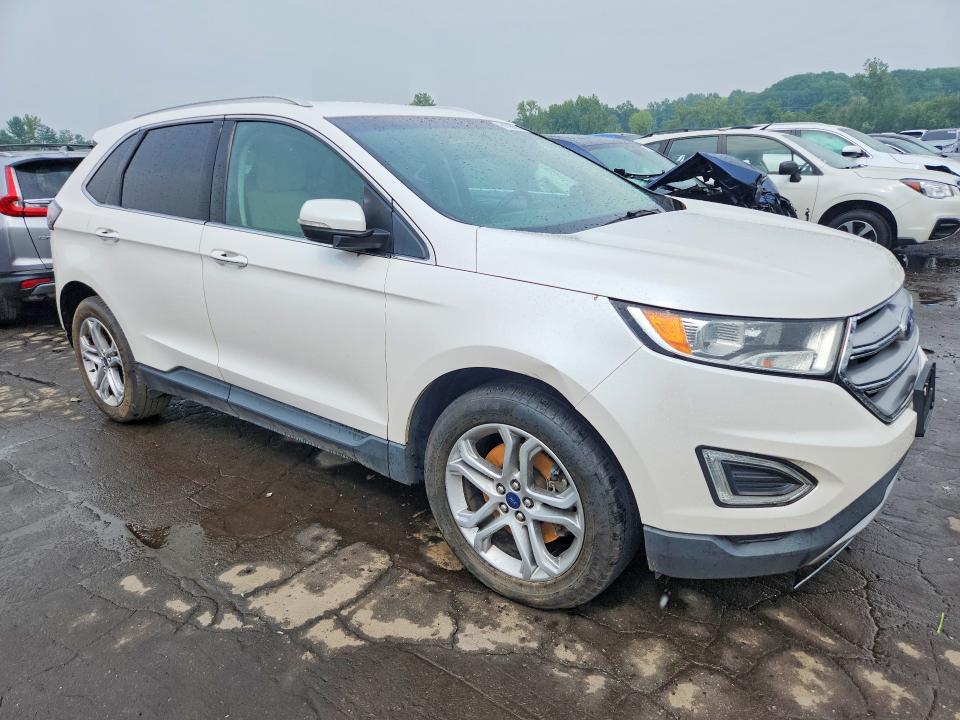 2015 Ford Edge VIN 2FMTK4K97FBB62012 COPART salvage auction — REAR END, Ct - Certificate Of Title, sold $1,200 on 2026-07-28 (photo 4)