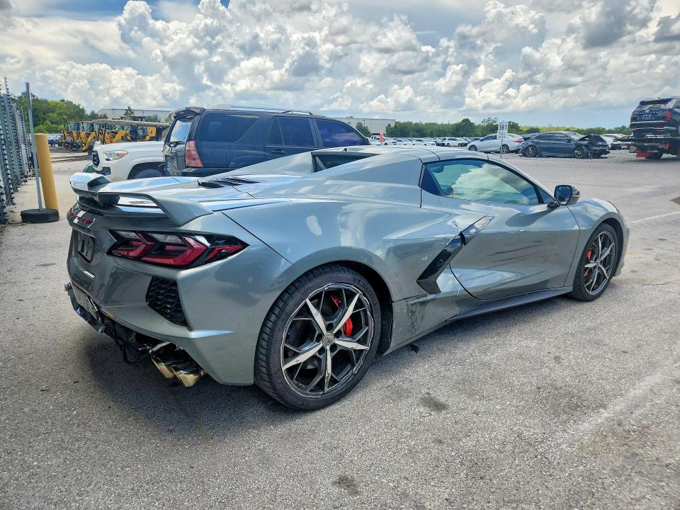 2022 Chevrolet Corvette stingray VIN 1G1YB3D44N5108359 COPART salvage auction — REAR END, FL - CERT OF TITLE SLVG REBUILDABLE (P), sold $43,500 on 2026-07-09 (photo 3)