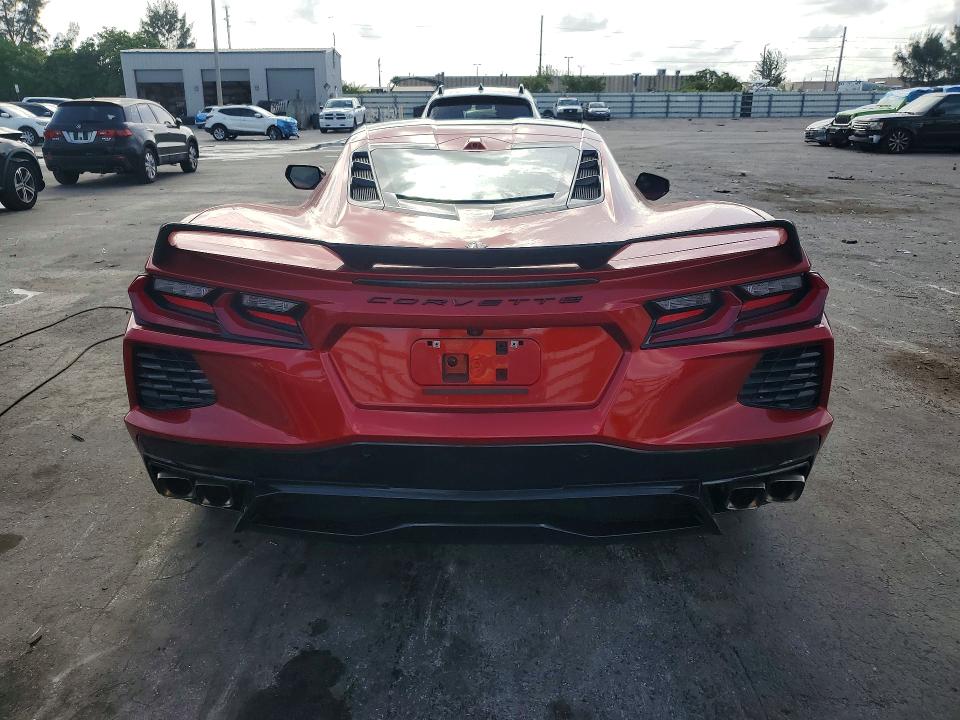 2021 Chevrolet Corvette VIN 1G1YB2D47M5116383 COPART salvage auction — FRONT END, Fl - Cert Of Title Slvg Rebuildable, sold $33,750 on 2026-08-26 (photo 6)