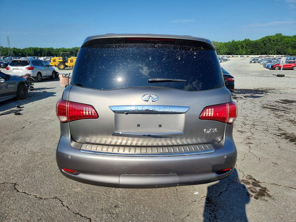 2011 Infiniti Qx56 VIN JN8AZ2NF3B9504239 COPART salvage auction — MECHANICAL, IL - CERT OF TITLE-REBUILT, sold $500 on 2026-07-16 (photo 6)