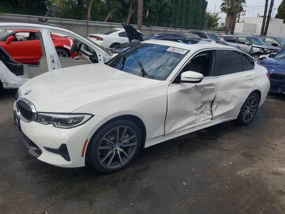 2020 BMW 3 series VIN 3MW5R1J07L8B07778 COPART salvage auction — SIDE, Ca - Certificate Of Title, sold $6,300 on 2026-07-30 (photo 1)