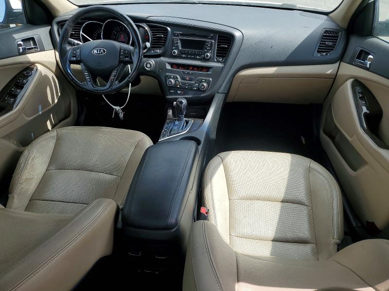 2013 Kia Optima VIN 5XXGN4A71DG104522 COPART salvage auction — NORMAL WEAR, Ca - Dis/Dlr/Exp Only Clean Title, sold $600 on 2026-07-10 (photo 8)