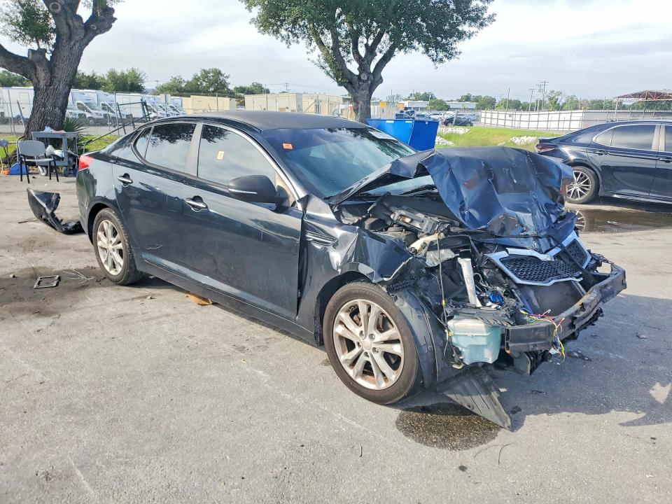 2013 Kia Optima VIN 5XXGM4A77DG151492 COPART salvage auction — FRONT END, Fl - Cert Of Title Slvg Rebuildable, sold $15 on 2026-07-30 (photo 4)