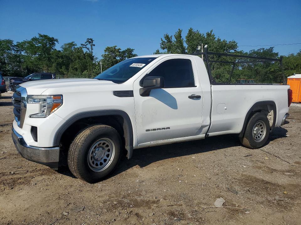 2020 Gmc SIERRA VIN 3GTN8AEH5LG171507 COPART salvage auction — MECHANICAL, Md - Certificate Of Title, sold $4,050 on 2026-07-27 (photo 1)