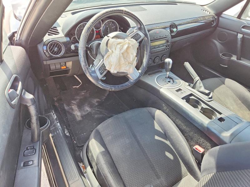 2006 Mazda Mx-5 miata VIN JM1NC25F760120540 COPART salvage auction — FRONT END, TX - SALVAGE VEHICLE TITLE (P), sold $975 on 2026-07-16 (photo 8)
