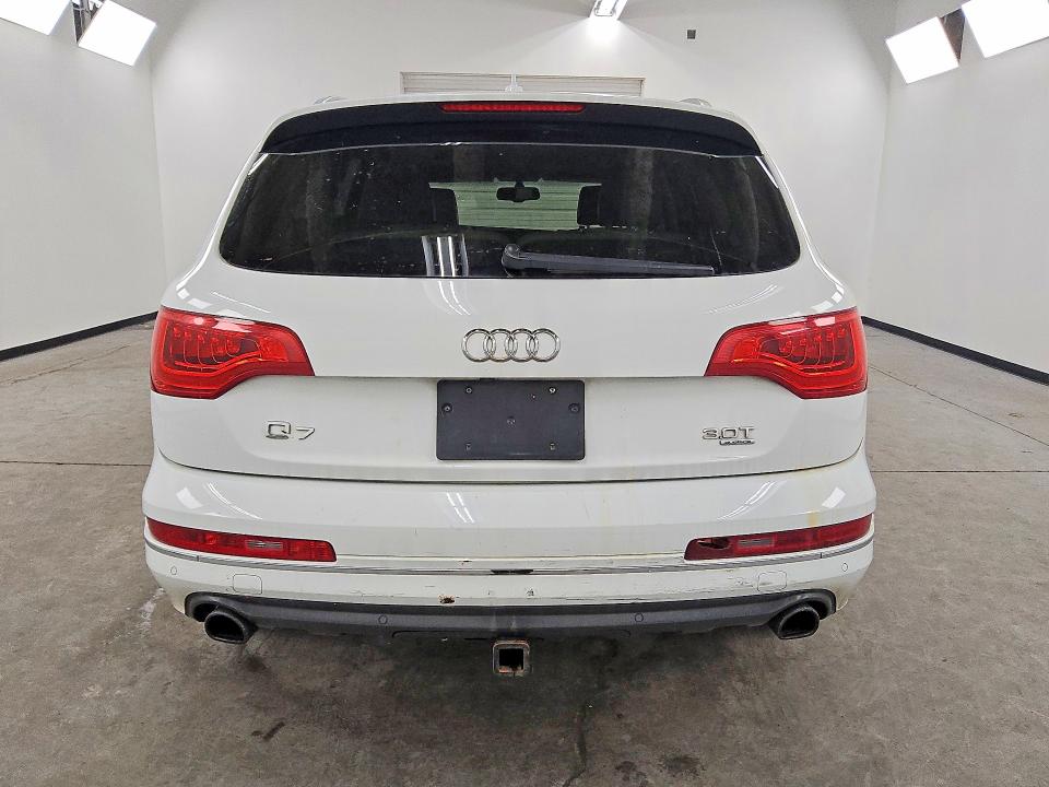 2015 Audi Q7 VIN WA1LGAFE8FD020252 COPART salvage auction — MECHANICAL, Il - Certificate Of Title, sold $275 on 2026-09-08 (photo 6)
