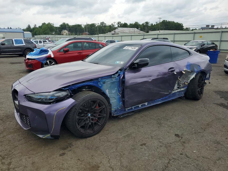 2024 BMW M4 VIN WBS43AZ0XRCP62340 — COPART salvage auction photo