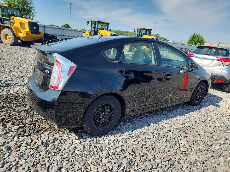 2013 Toyota VIN JTDKN3DU7D0355097 COPART salvage auction — REAR END, Wi - Junked Vehicle Bill Of Sale, sold $1,100 on 2026-07-13 (photo 3)