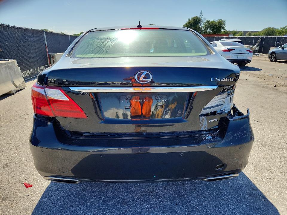 2011 Lexus Ls 460 VIN JTHCL5EF2B5009253 COPART salvage auction — REAR END, Mt - Certificate Of Title (P), sold $975 on 2026-07-28 (photo 6)