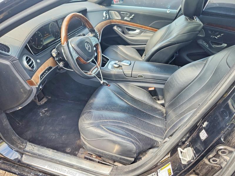 2016 Mercedes-benz S-klasse VIN WDDUG8FB8GA239858 COPART salvage auction — MINOR DENT/SCRATCHES, MI - CERTIFICATE OF TITLE (P), sold $8,800 on 2026-08-11 (photo 7)