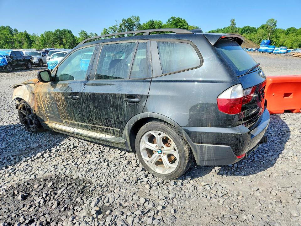 2010 BMW X3 VIN WBXPC9C45AWJ31581 COPART salvage auction — ENGINE BURN, Pa - Cert Of Salv-R=Reconstructed, sold $30 on 2026-07-29 (photo 2)
