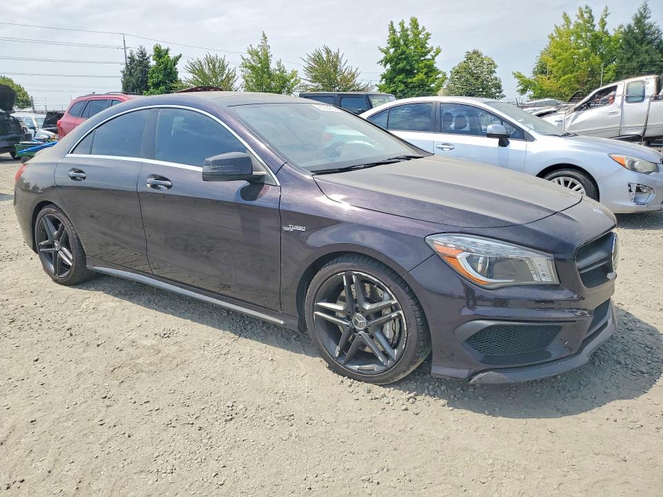 2014 Mercedes-benz Cla-klasse amg VIN WDDSJ5CB0EN086345 COPART salvage auction — NORMAL WEAR, Or - Certificate Of Title, sold $6,700 on 2026-08-11 (photo 4)