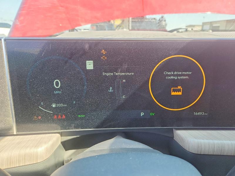 2024 Hyundai Sonata VIN KMHL54JJ9RA087445 COPART salvage auction — FRONT END, Tx - Salvage Vehicle Title, sold $6,700 on 2026-07-20 (photo 9)