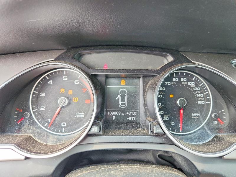 2013 Audi A5 VIN WAULFAFR5DA070324 COPART salvage auction — FRONT END, Pa - Certificate Of Salvage, sold $2,100 on 2026-07-28 (photo 9)