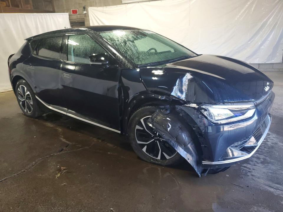 2023 Kia Ev6 VIN KNDC34LA9P5612081 COPART salvage auction — FRONT END, VA - CERTIFICATE OF TITLE, sold $250 on 2026-07-22 (photo 4)