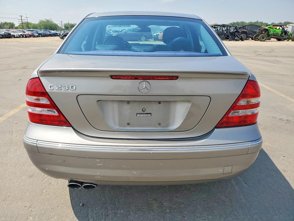 2007 Mercedes-benz C-klasse VIN WDBRF52H17F919291 COPART salvage auction — FRONT END, Id - Certificate Of Title (P), sold $2,400 on 2026-08-06 (photo 6)