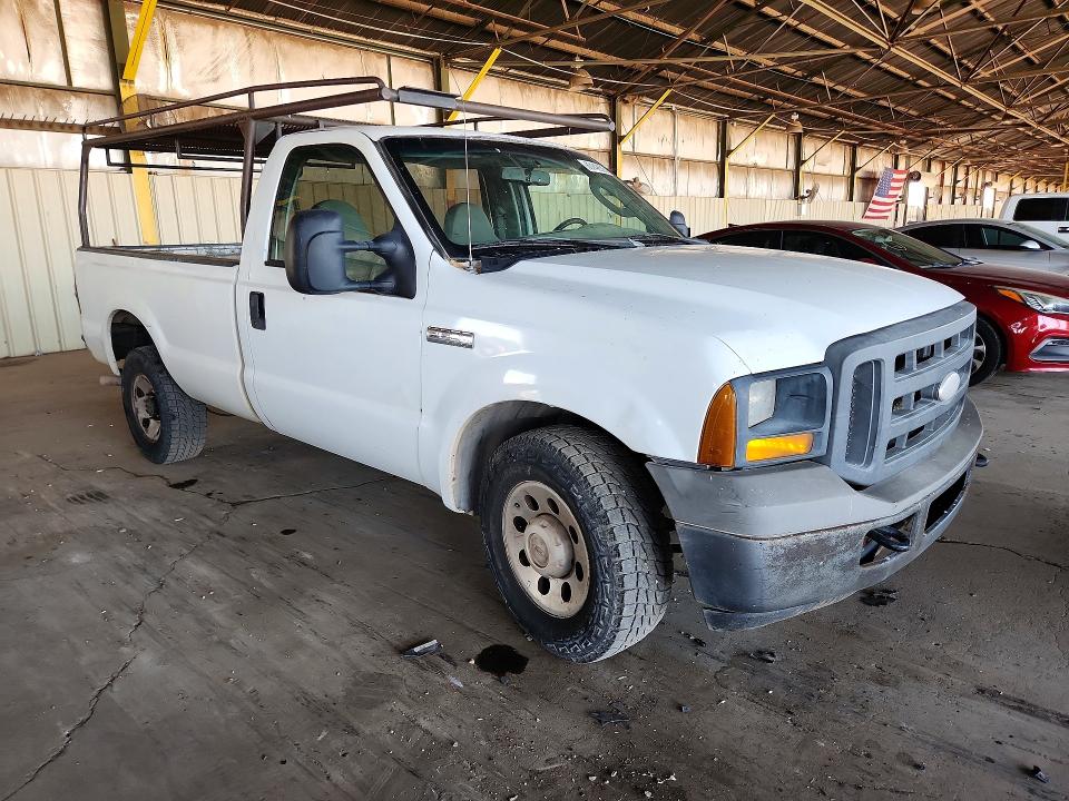 2005 Ford F-250 super duty VIN 1FTNF20525ED02055 COPART salvage auction — NORMAL WEAR, AZ - CERTIFICATE OF TITLE, sold $650 on 2026-07-27 (photo 4)