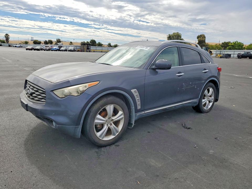 2010 Infiniti Fx35 VIN JN8AS1MW0AM856304 COPART salvage auction — SIDE, Ca - Dis/Dlr/Exp Only Clean Title, sold $425 on 2026-07-27 (photo 1)