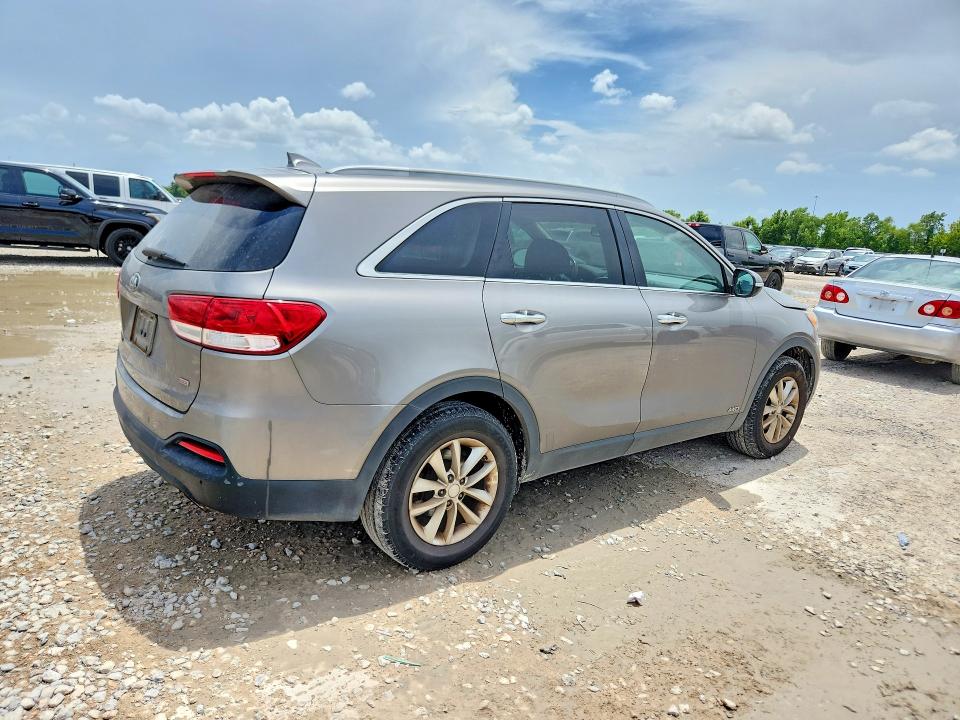 2018 Kia Sorento VIN 5XYPGDA36JG414101 COPART salvage auction — MECHANICAL, Tx - Certificate Of Title, sold $1,400 on 2026-07-17 (photo 3)