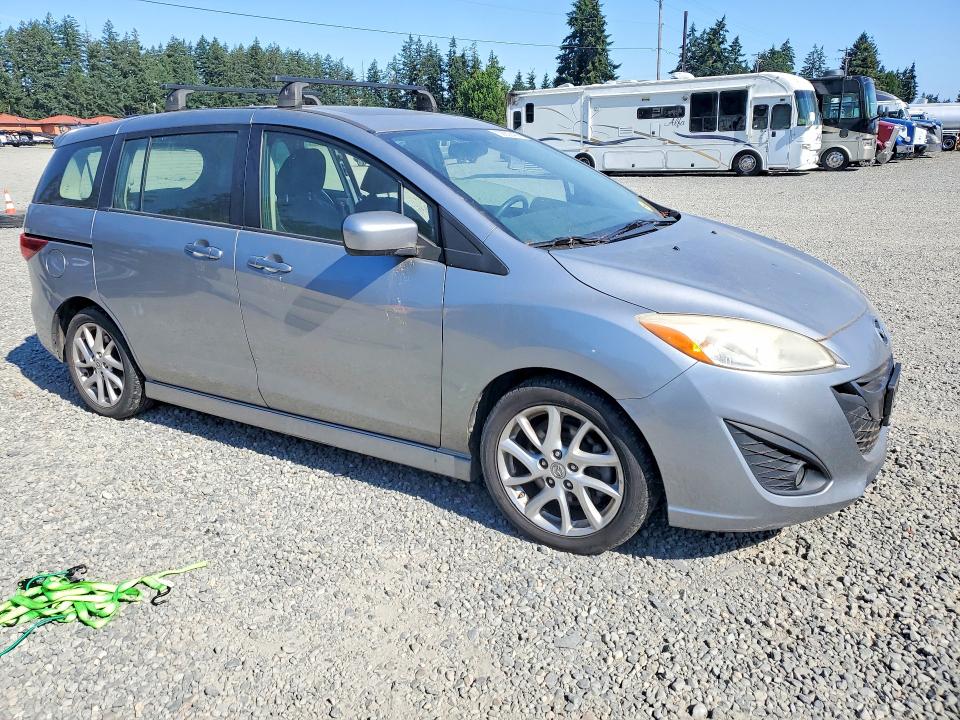 2012 Mazda 5 VIN JM1CW2CL7C0111128 COPART salvage auction — FRONT END, Wa - Vehicle Cert Of Ownership-Titl, sold $1,100 on 2026-07-31 (photo 4)