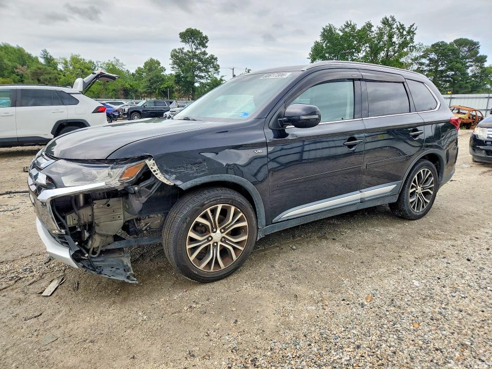 2016 Mitsubishi Outlander VIN JA4JZ4AX1GZ010646 COPART salvage auction — FRONT END, Salvage Title, sold $1,750 on 2026-07-14 (photo 1)