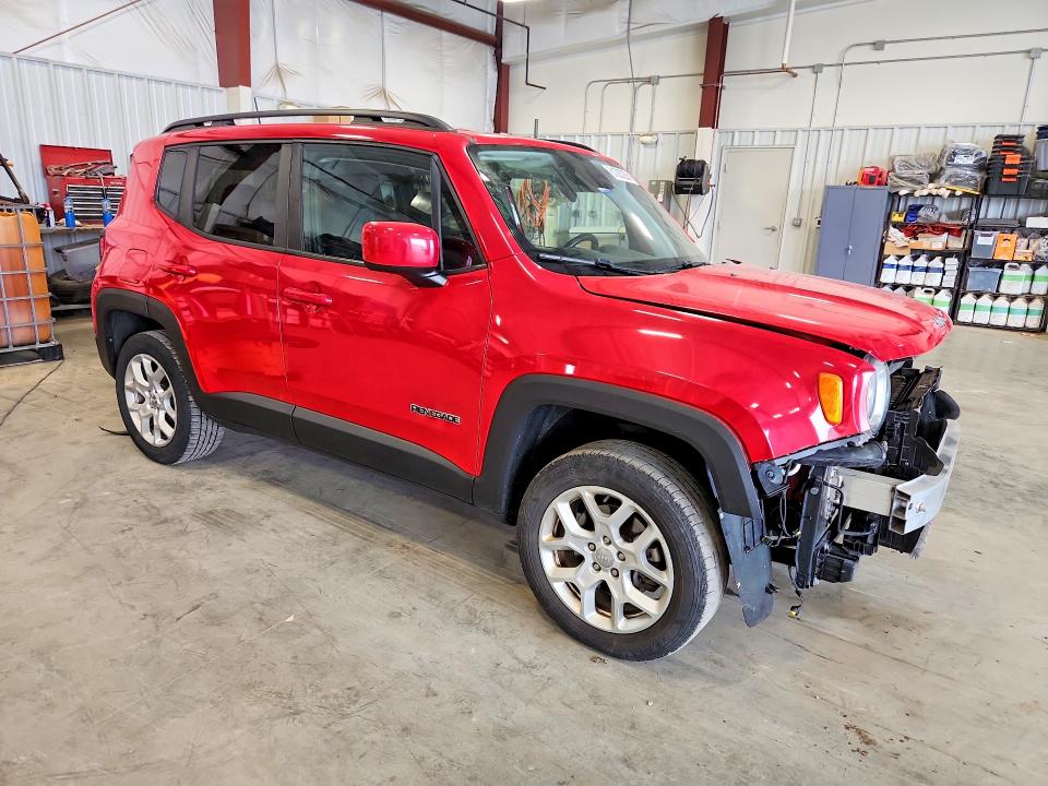 2018 Jeep Renegade VIN ZACCJBBB2JPJ16426 COPART salvage auction — FRONT END, Wi - Certificate Of Title, sold $2,350 on 2026-08-11 (photo 4)
